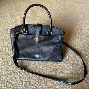 Coach Black Leather Purse